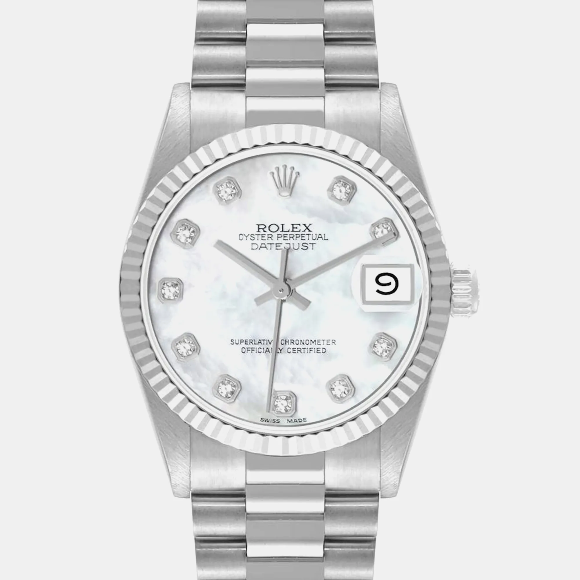 Rolex Datejust 68279 31mm White gold 2