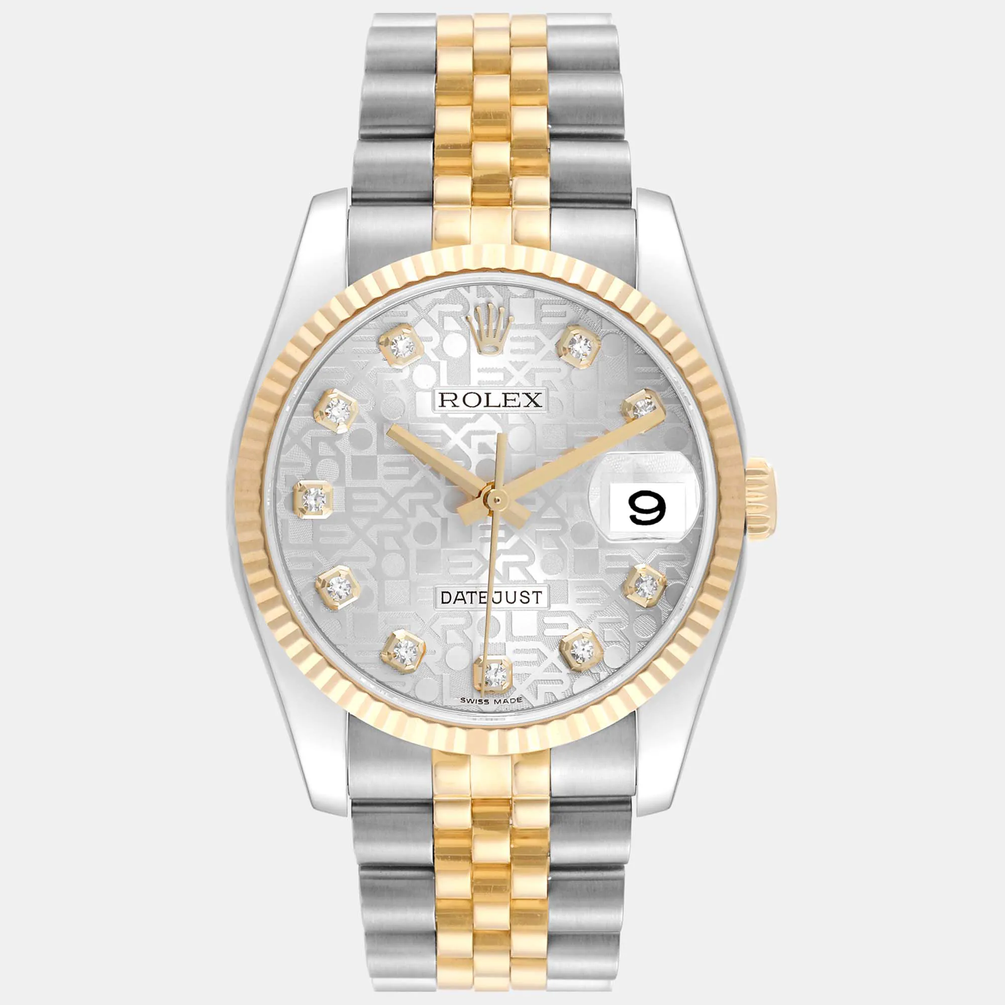 Rolex Datejust 36mm Yellow gold and stainless steel Yellow gold