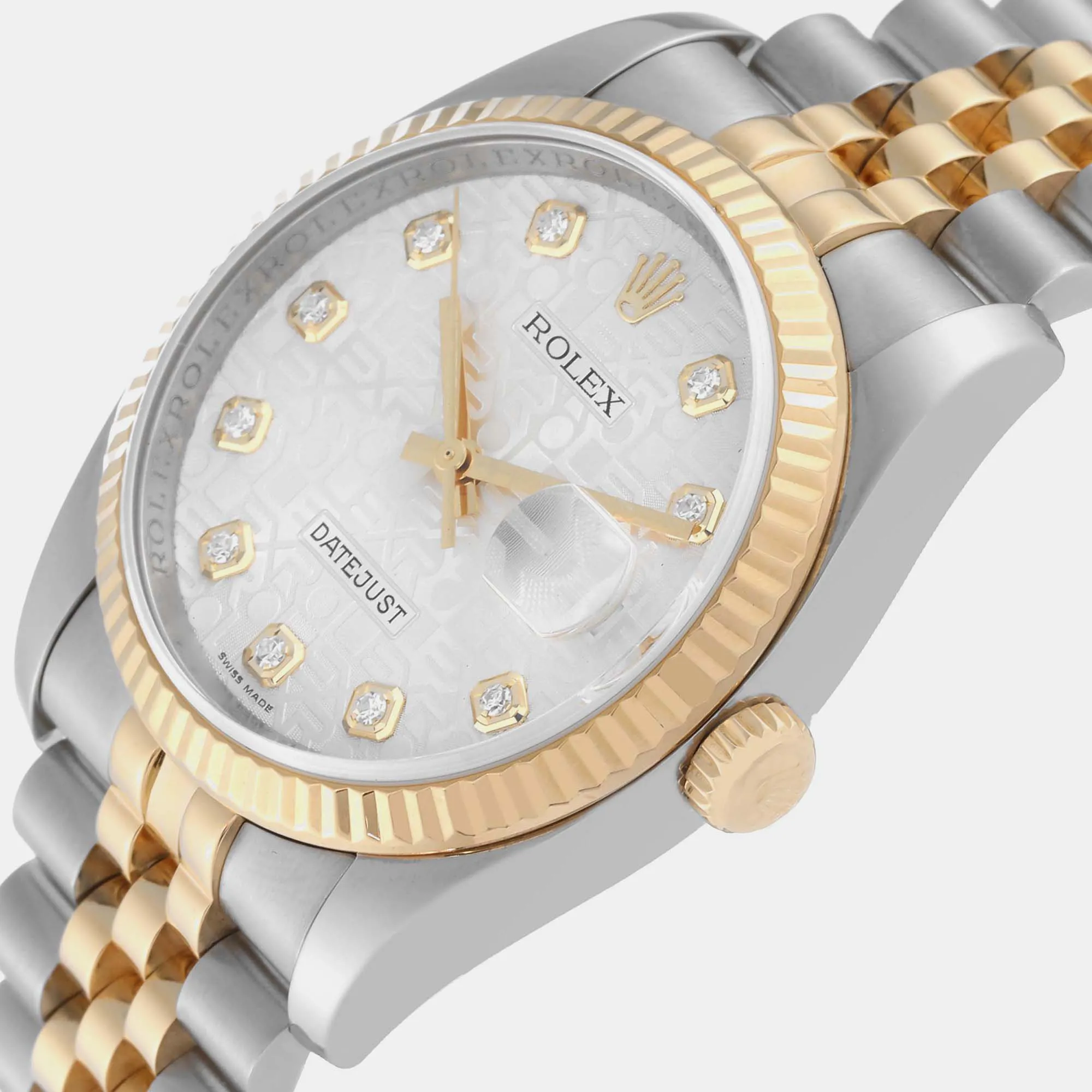 Rolex Datejust 36mm Yellow gold and stainless steel Yellow gold 3