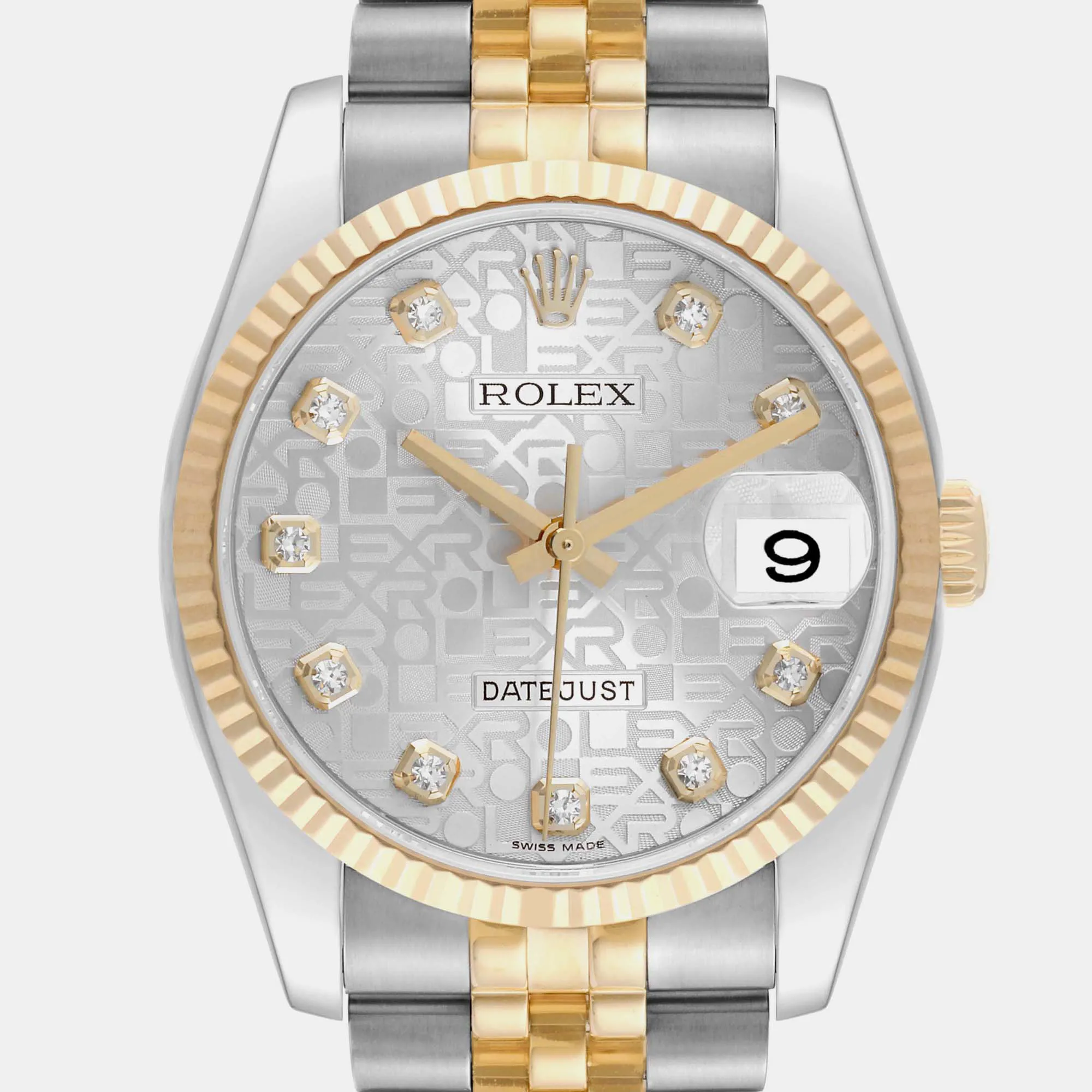 Rolex Datejust 36mm Yellow gold and stainless steel Yellow gold 4