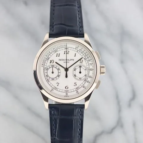 Patek Philippe Chronograph 5170G-001 39mm White gold Silver