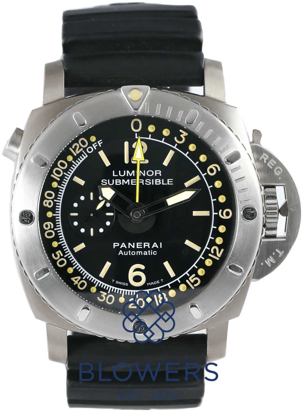 Panerai Submersible PAM 00193 47mm Titanium Black