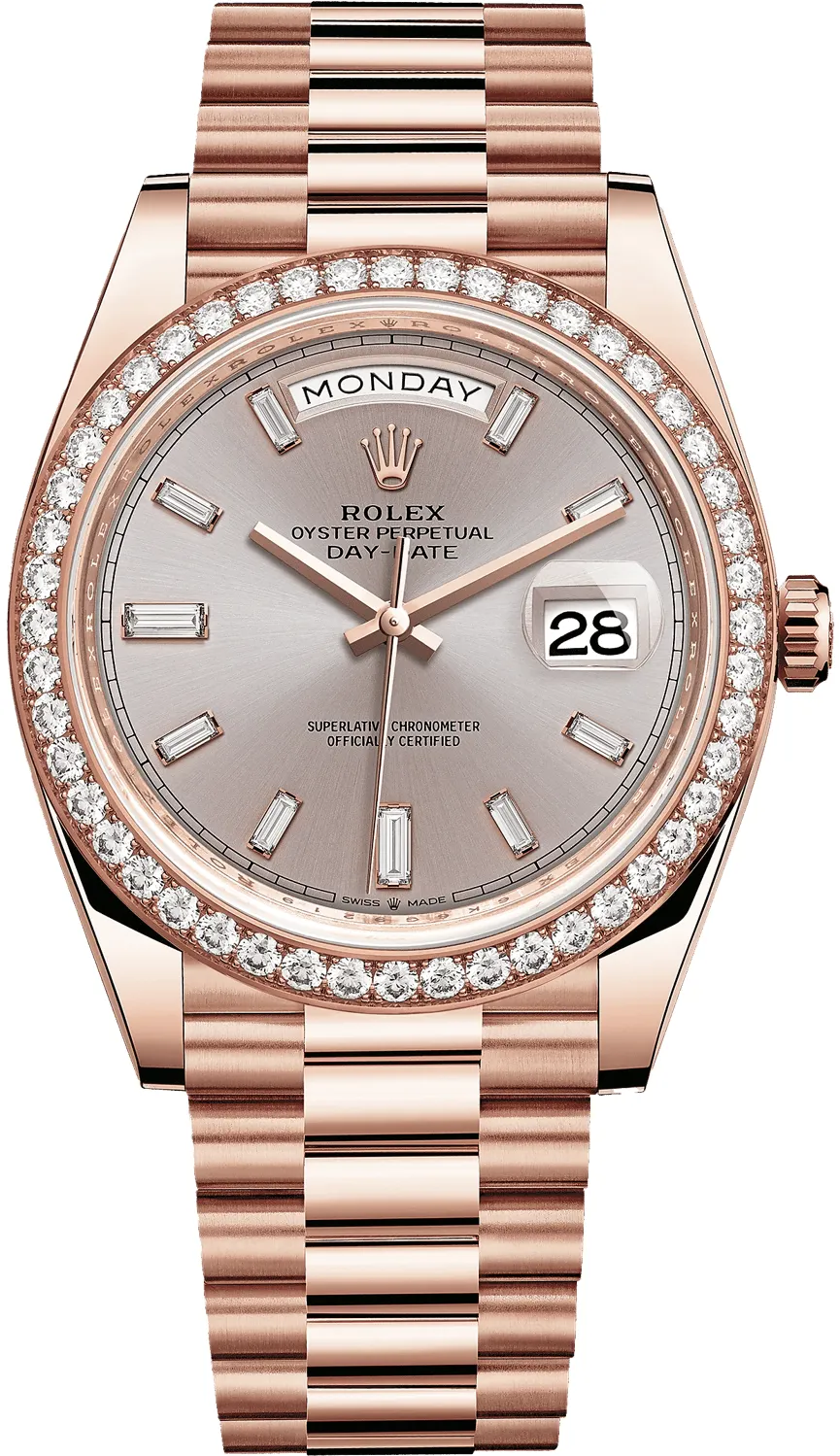 Rolex Day-Date 228345RBR-0007 40mm Rose gold