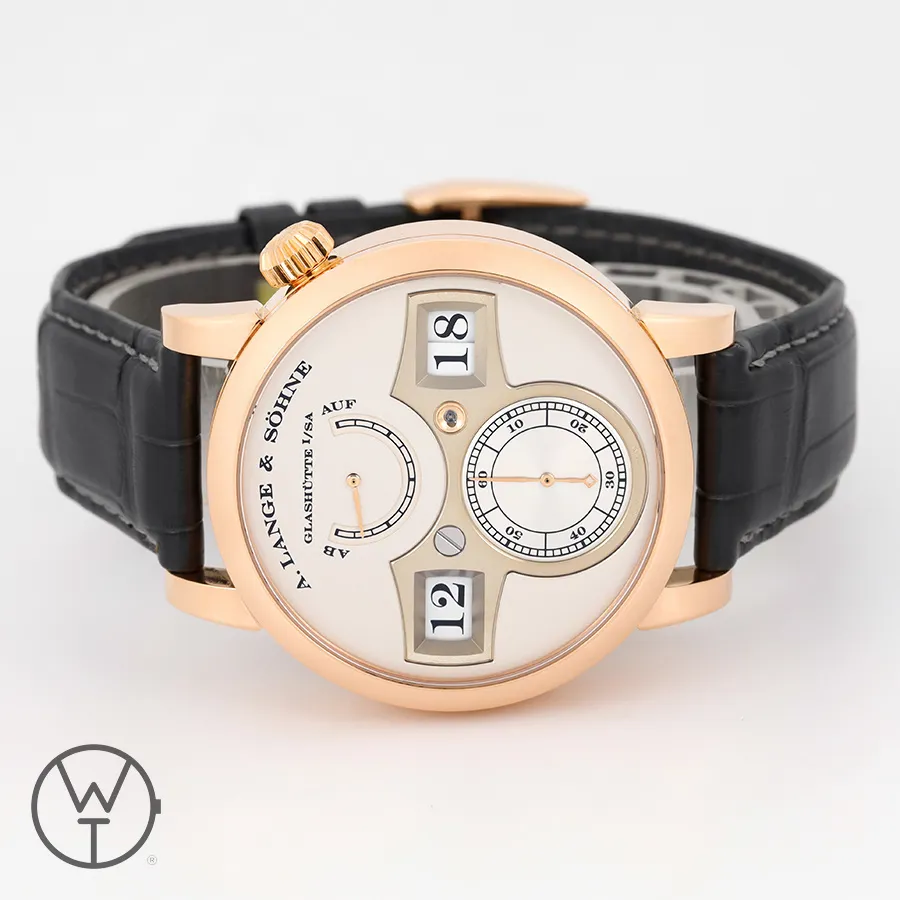 A. Lange & Söhne Zeitwerk 140.032 42mm Rose gold Silver 11