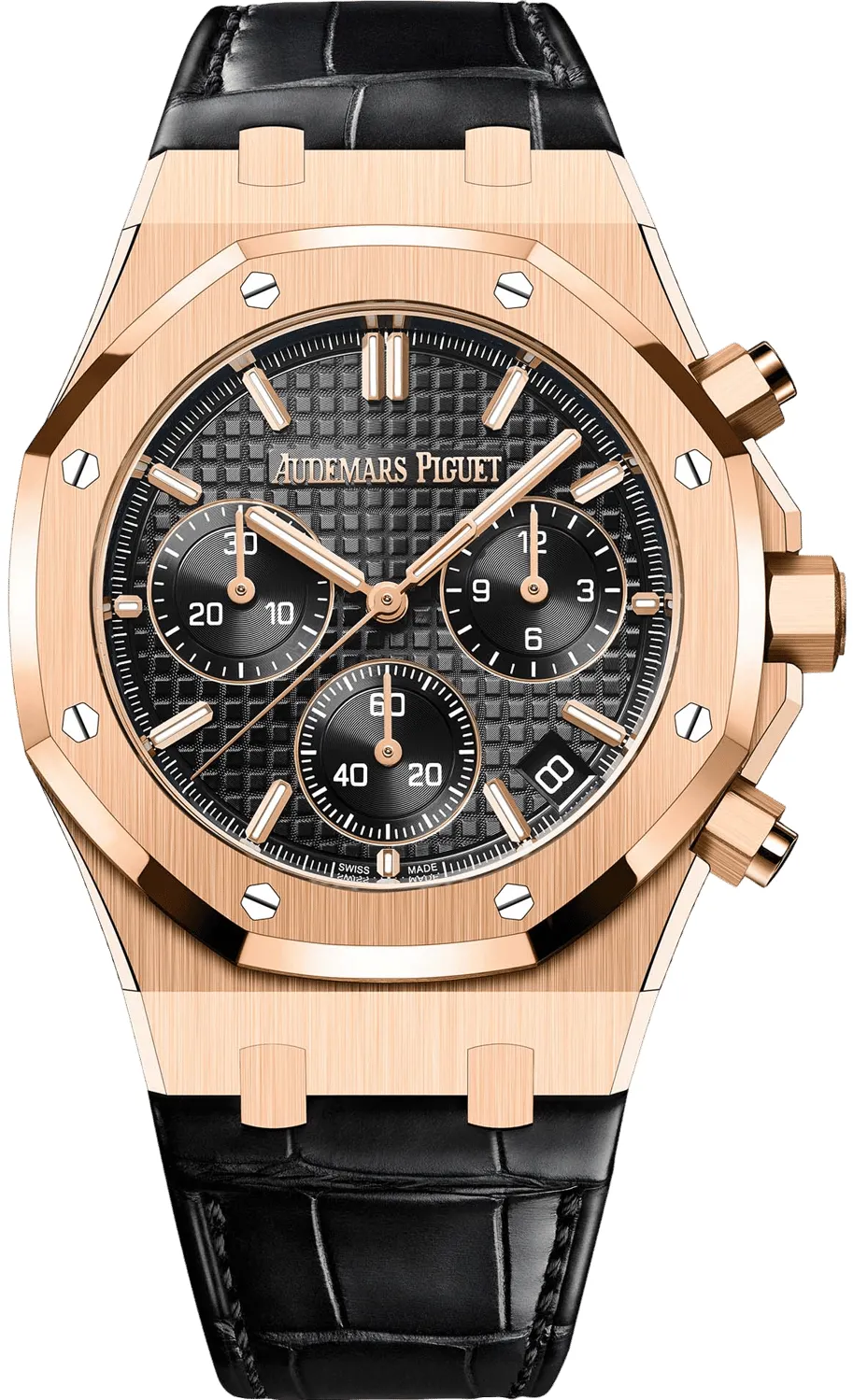 Audemars Piguet Royal Oak 26240OR.OO.D002CR.02 41mm Rose gold Black