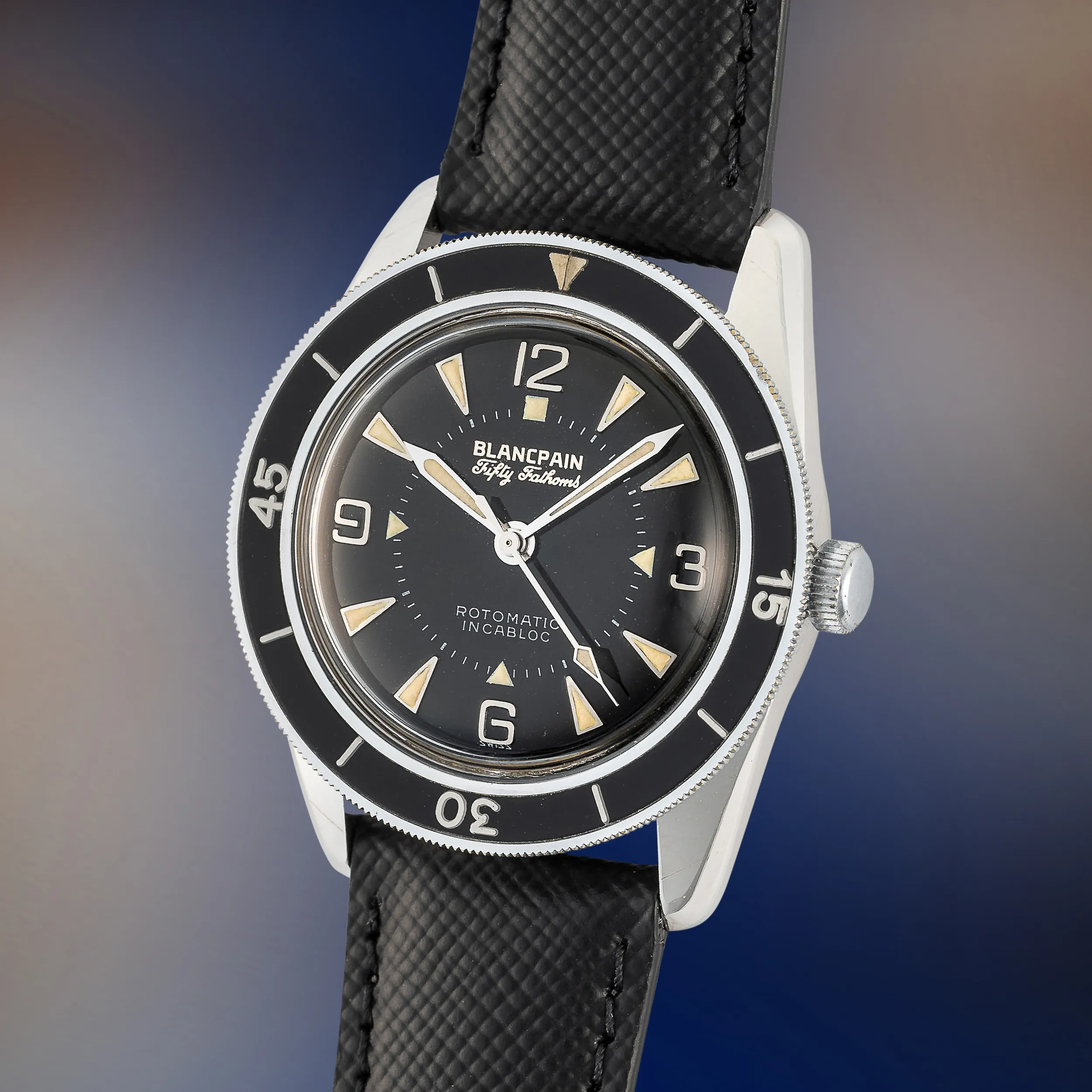 Blancpain Fifty Fathoms 35mm Rhodium plated