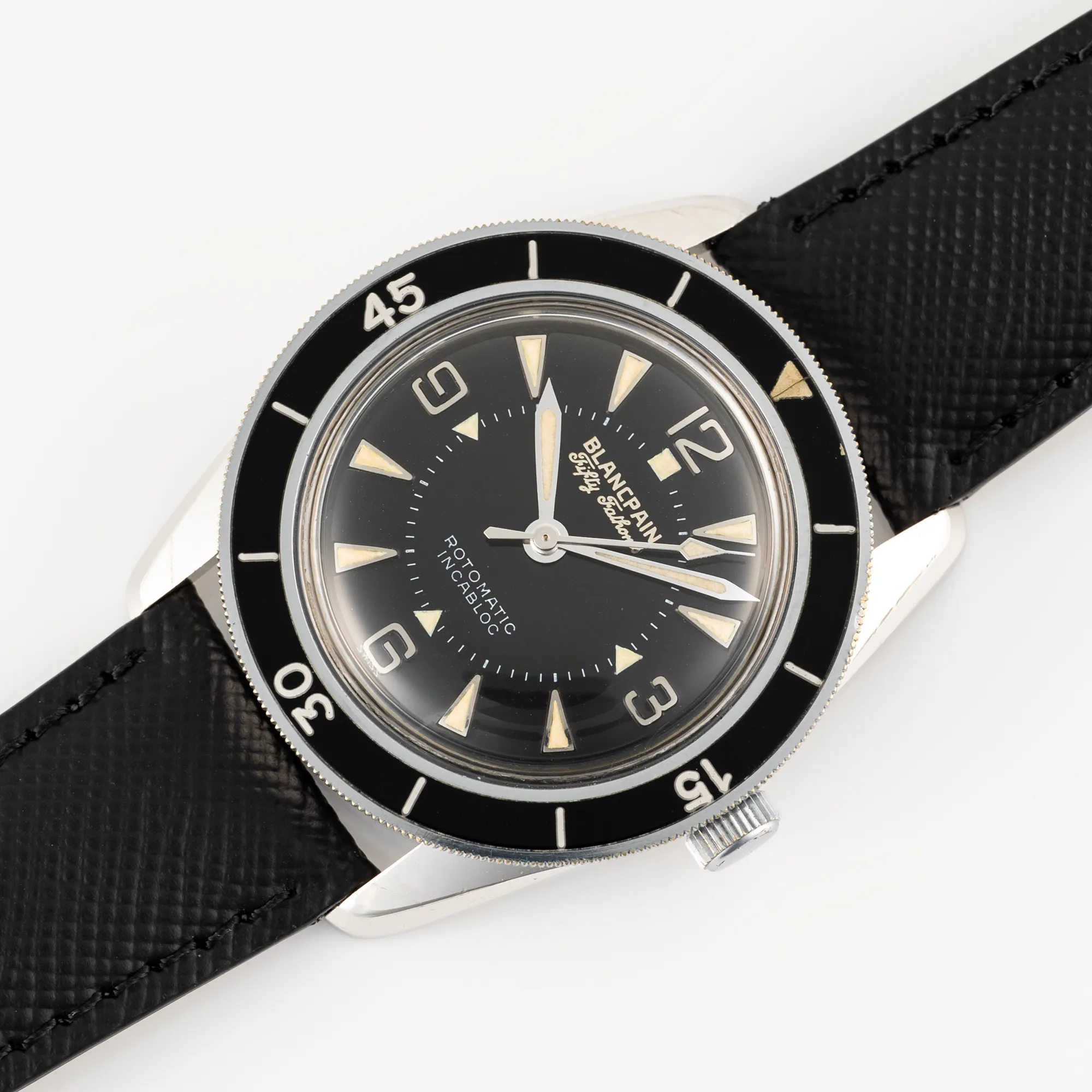 Blancpain Fifty Fathoms 35mm Rhodium plated 1