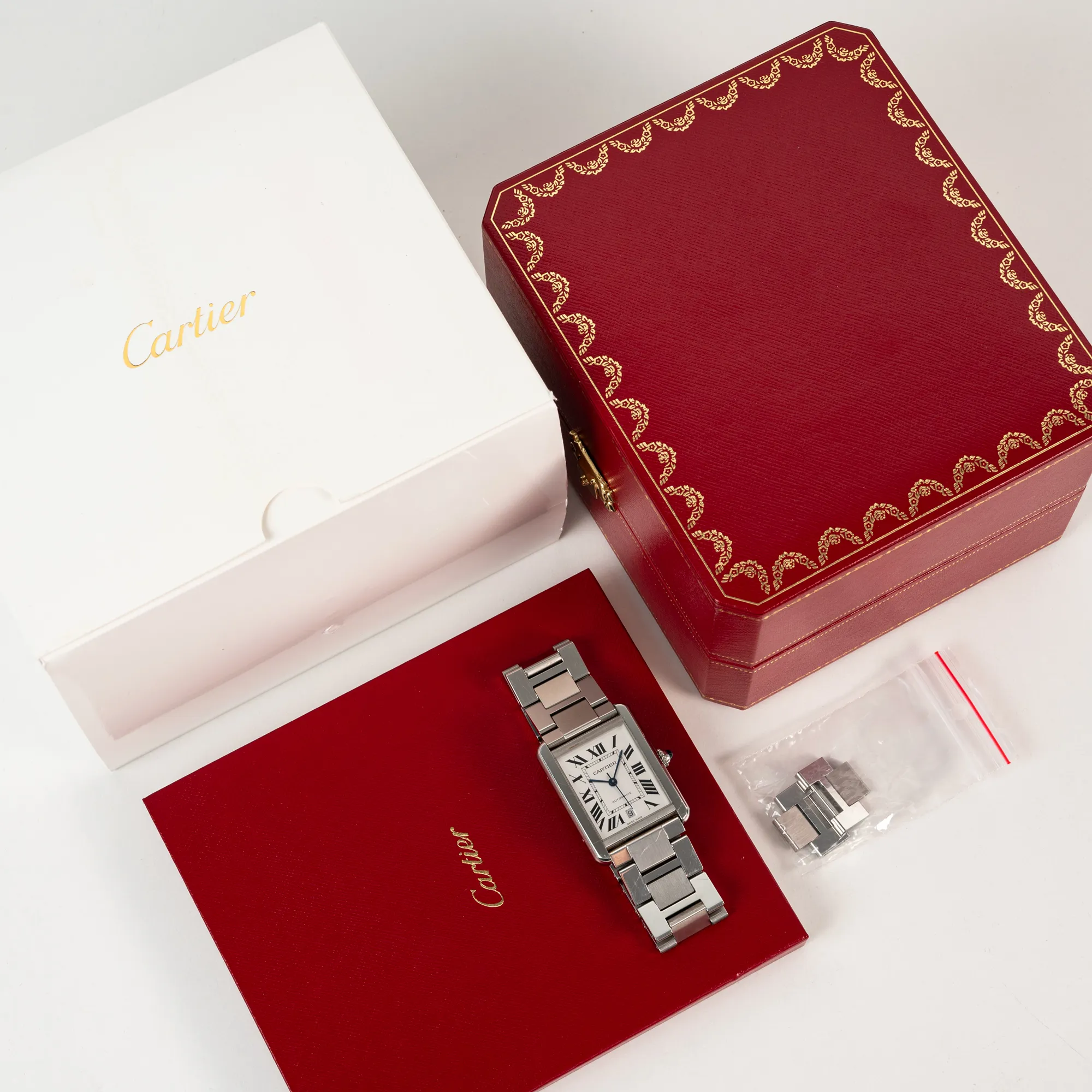 Cartier Tank 3800 31mm Stainless steel 8