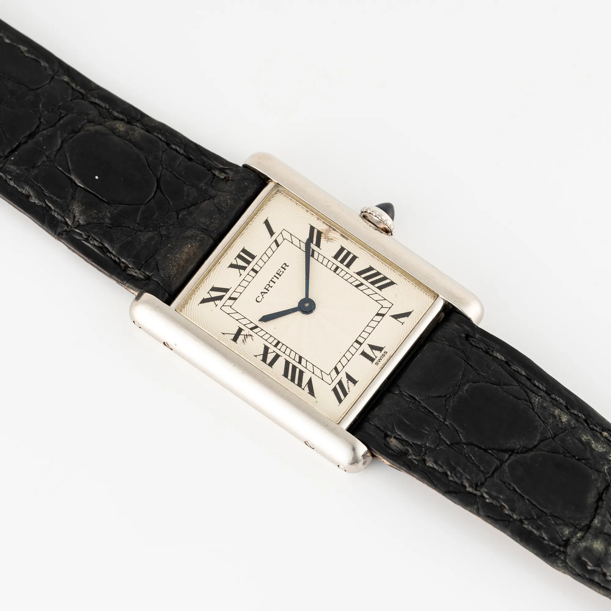 Cartier Tank Louis 1601 23.5mm Platinum 7