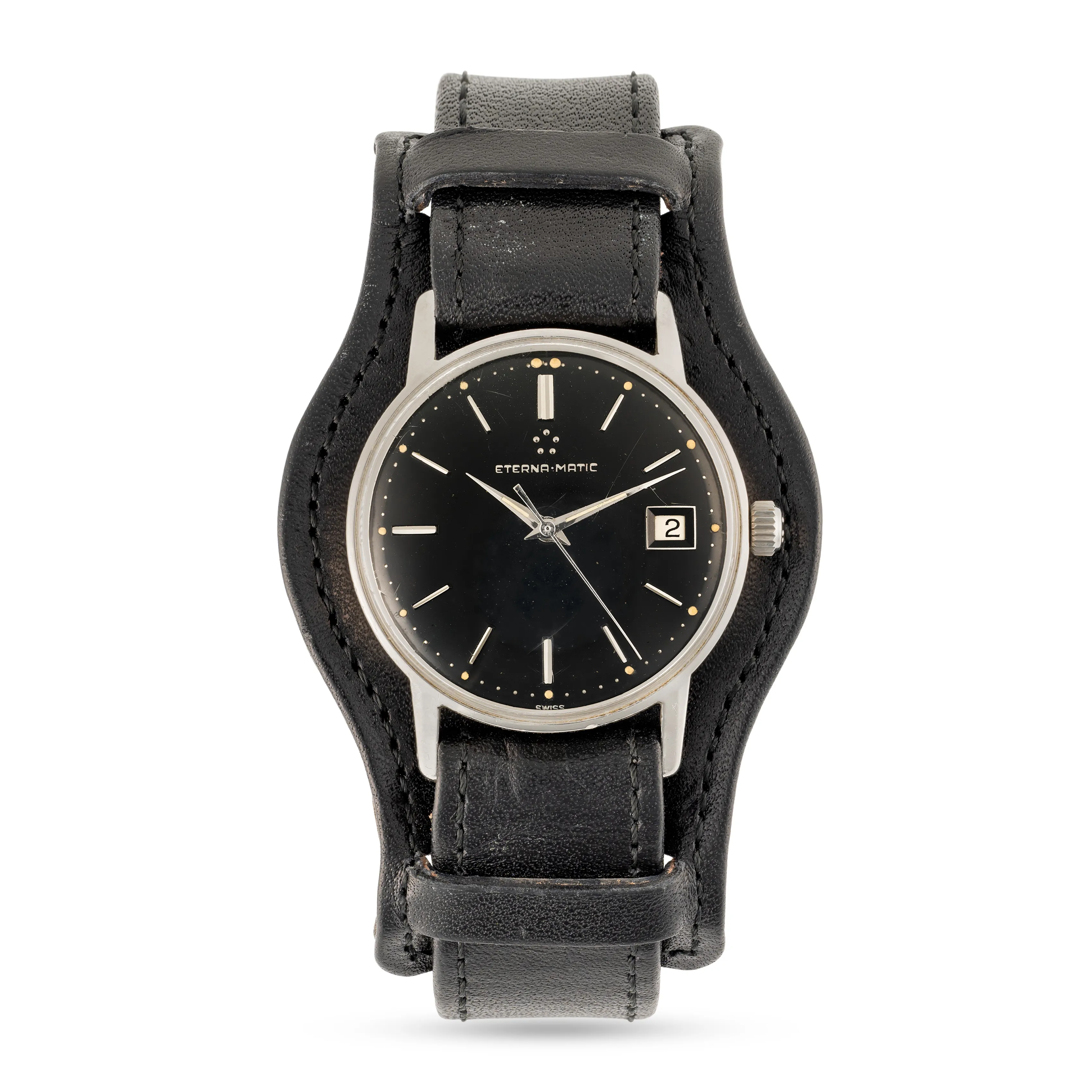 Eterna Eterna-Matic 33mm Stainless steel Black 3