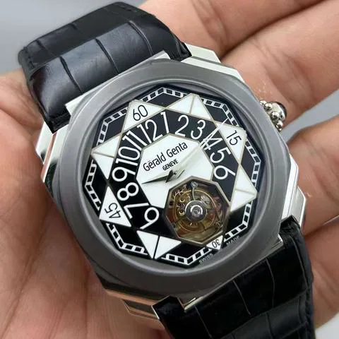 Gérald Genta Octo Bi-Retro OCTO BI-RETRO 43mm Platinum White