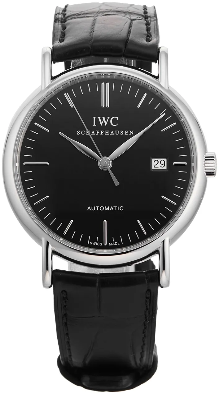 IWC Portofino Automatic IW356308 39mm Stainless steel Black