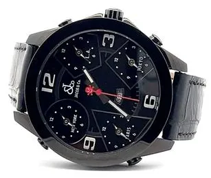 Jacob & Co. Five Time Zone 47mm Stainless steel Black 2