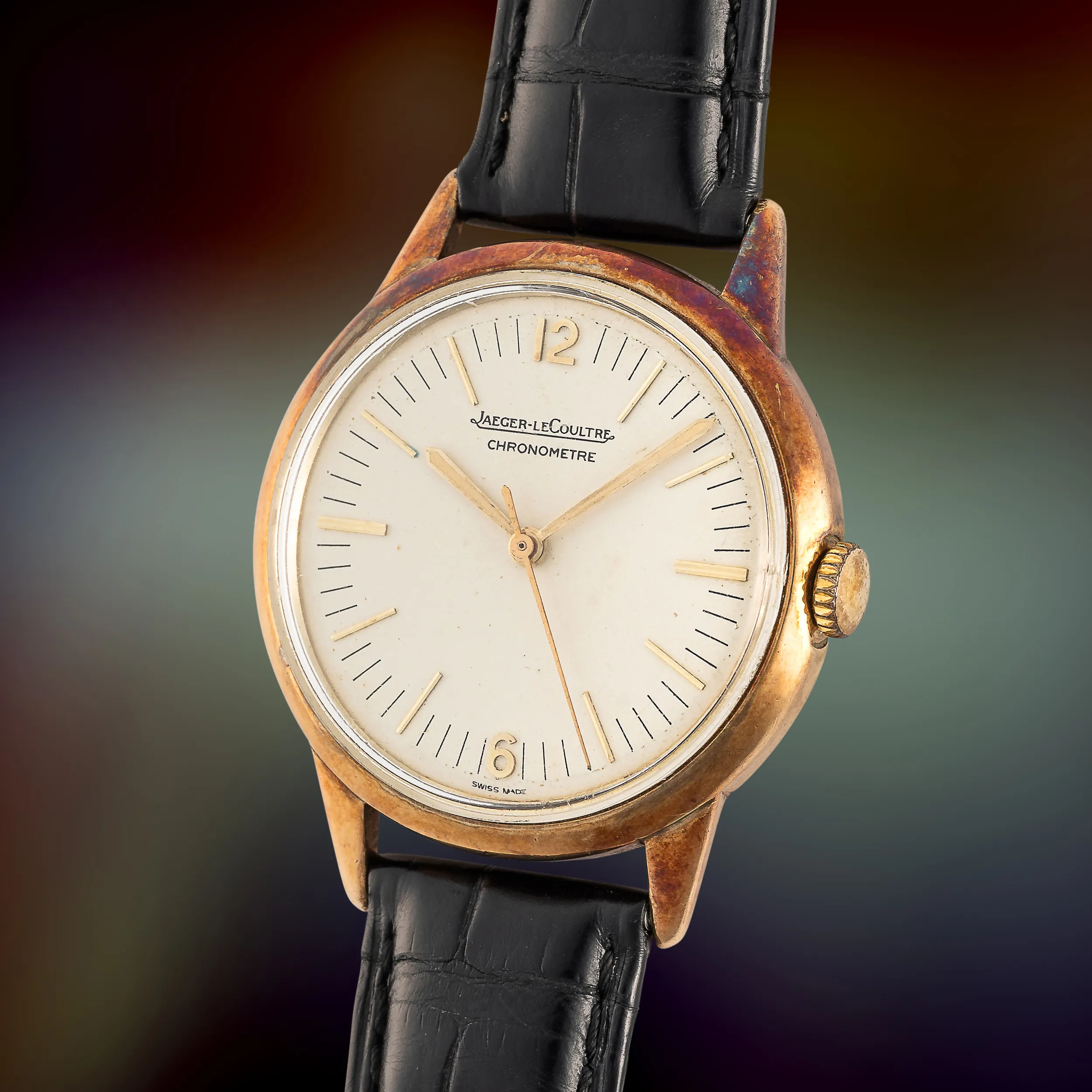 Jaeger-LeCoultre Geophysic 35mm Yellow gold