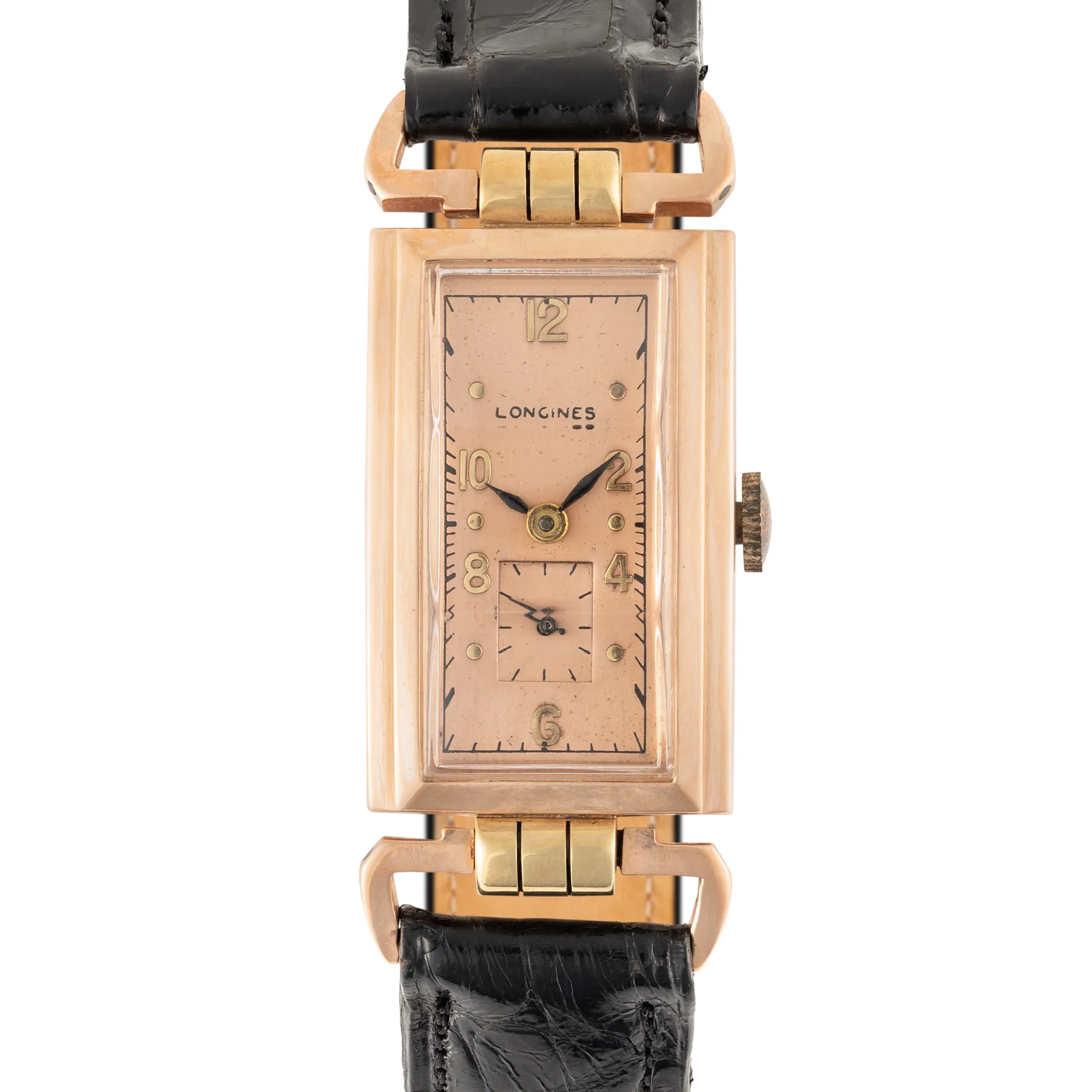 Longines 20mm Yellow gold and rose gold