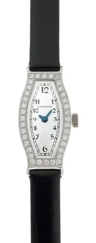 Longines 15mm White gold Gray