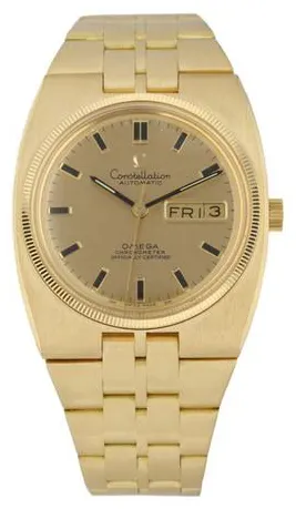 Omega Constellation Day-Date 168.045 33mm Yellow gold Champagne