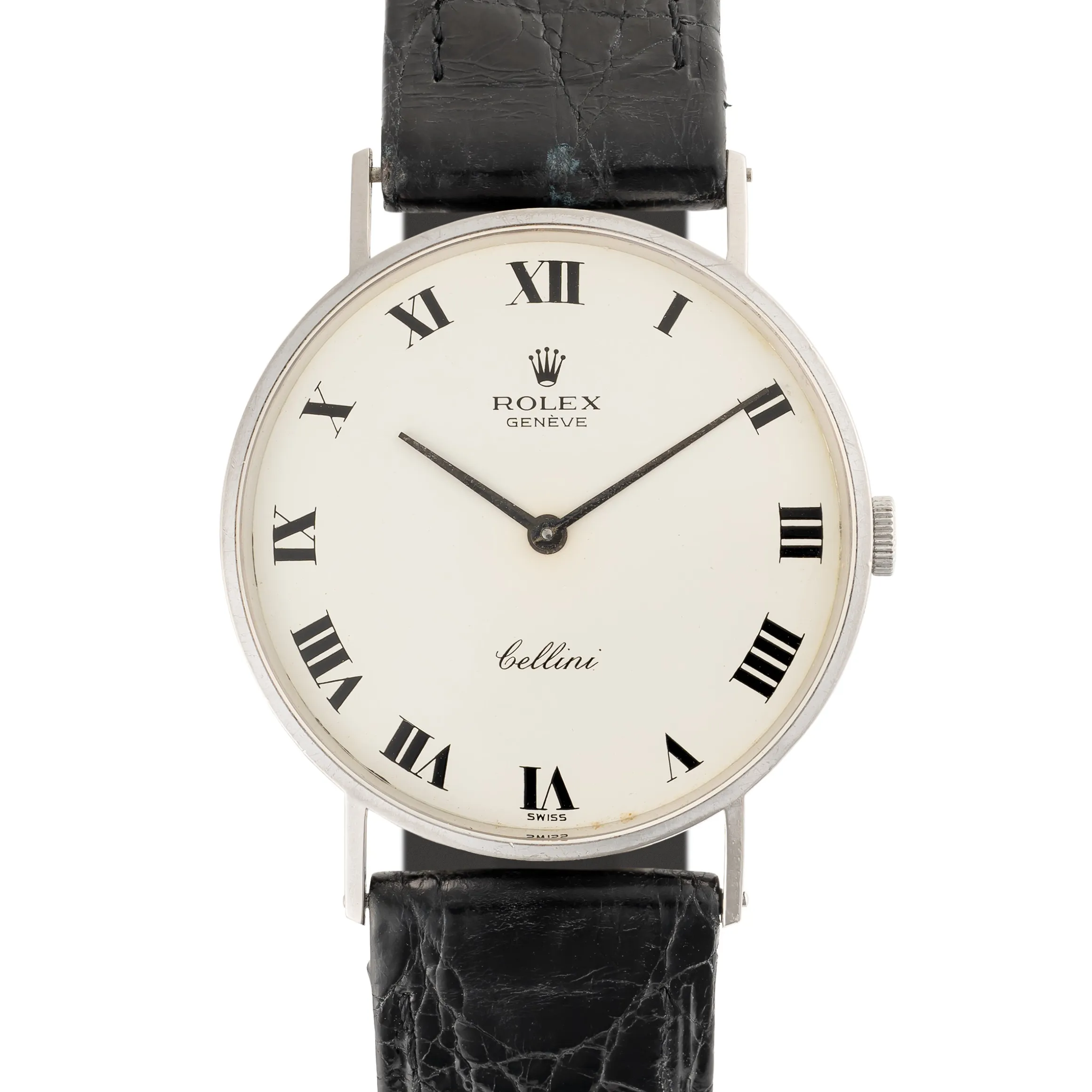 Rolex Cellini 3833 31mm White gold White