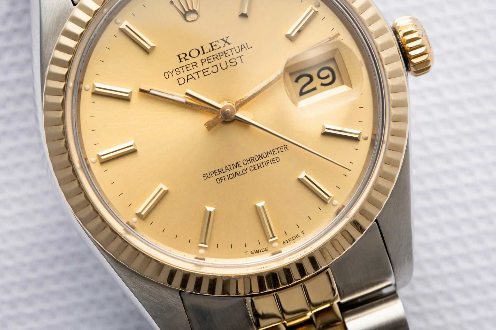 Rolex Datejust 36 16013 36mm Stainless steel Golden 2