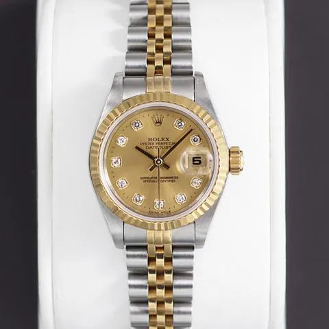 Rolex Datejust 69173G 26mm Yellow gold and stainless steel Gold