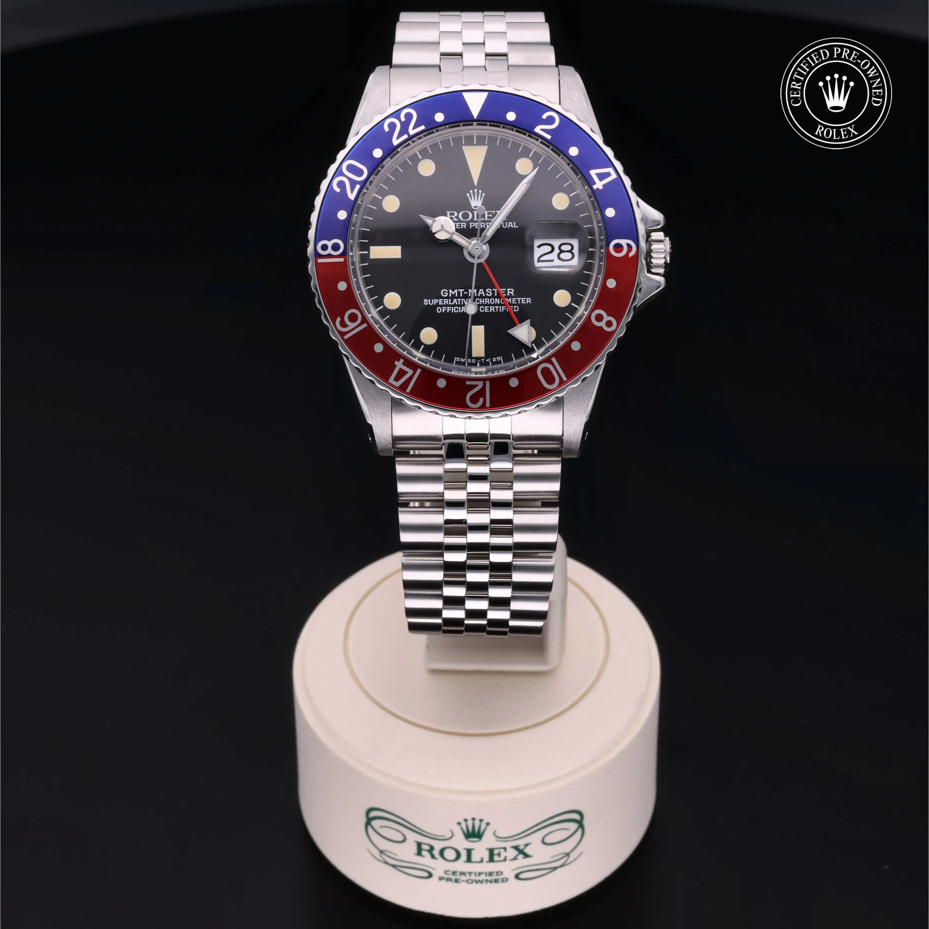 Rolex GMT-Master 16750 40mm Oystersteel Black 1