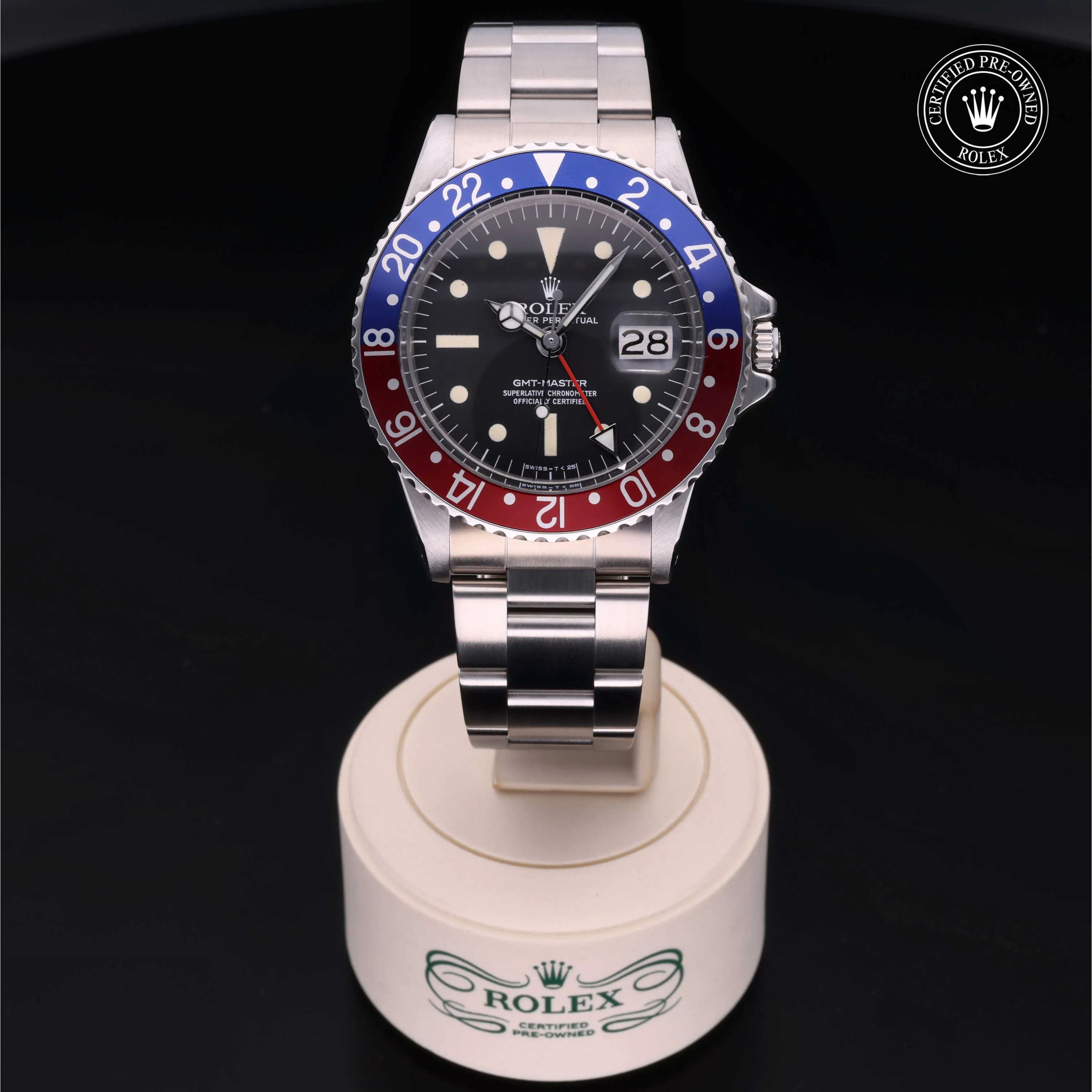 Rolex GMT-Master 16750 40mm Oystersteel Black 1