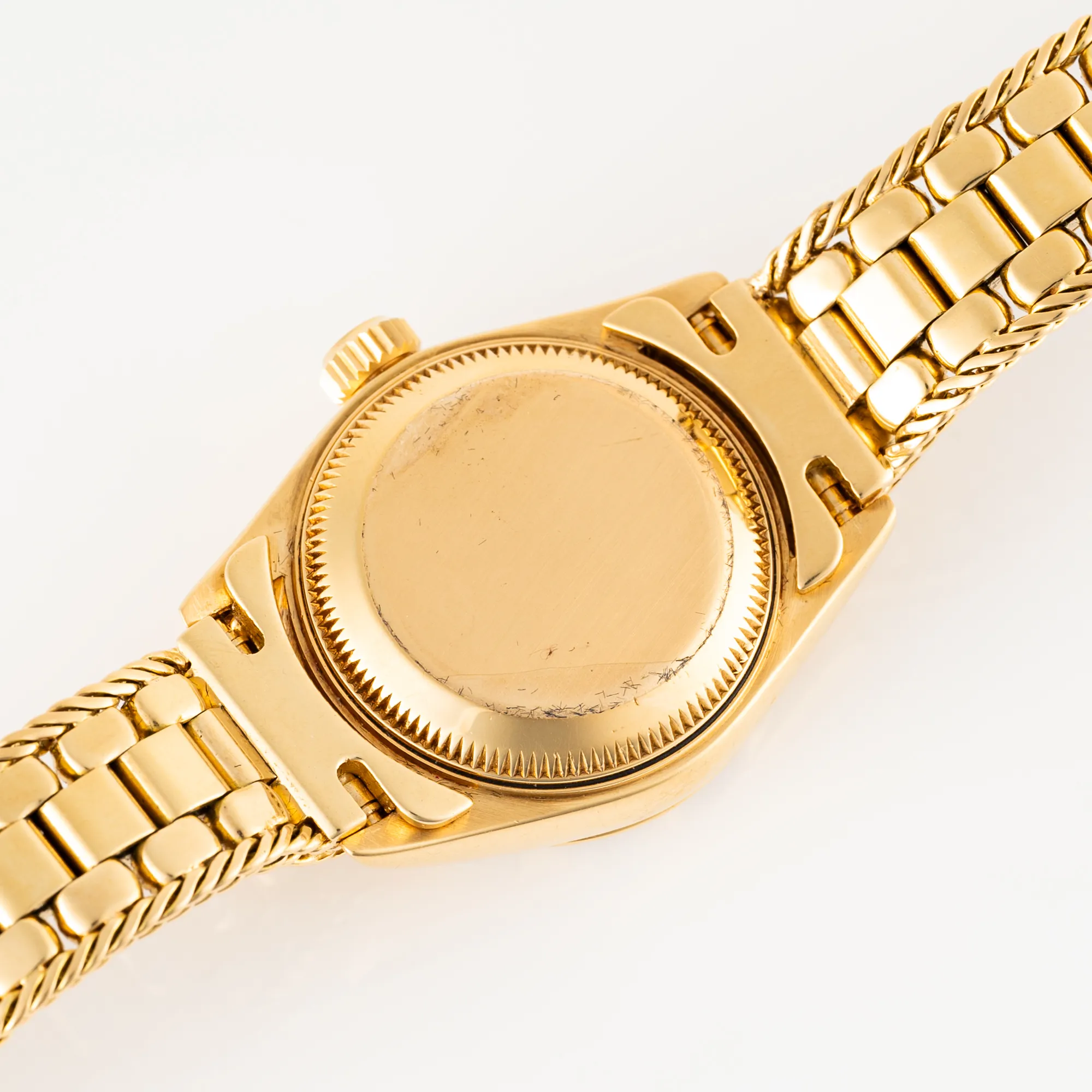 Rolex Lady-Datejust 69258 26mm Gold and diamond-set Champagne 1