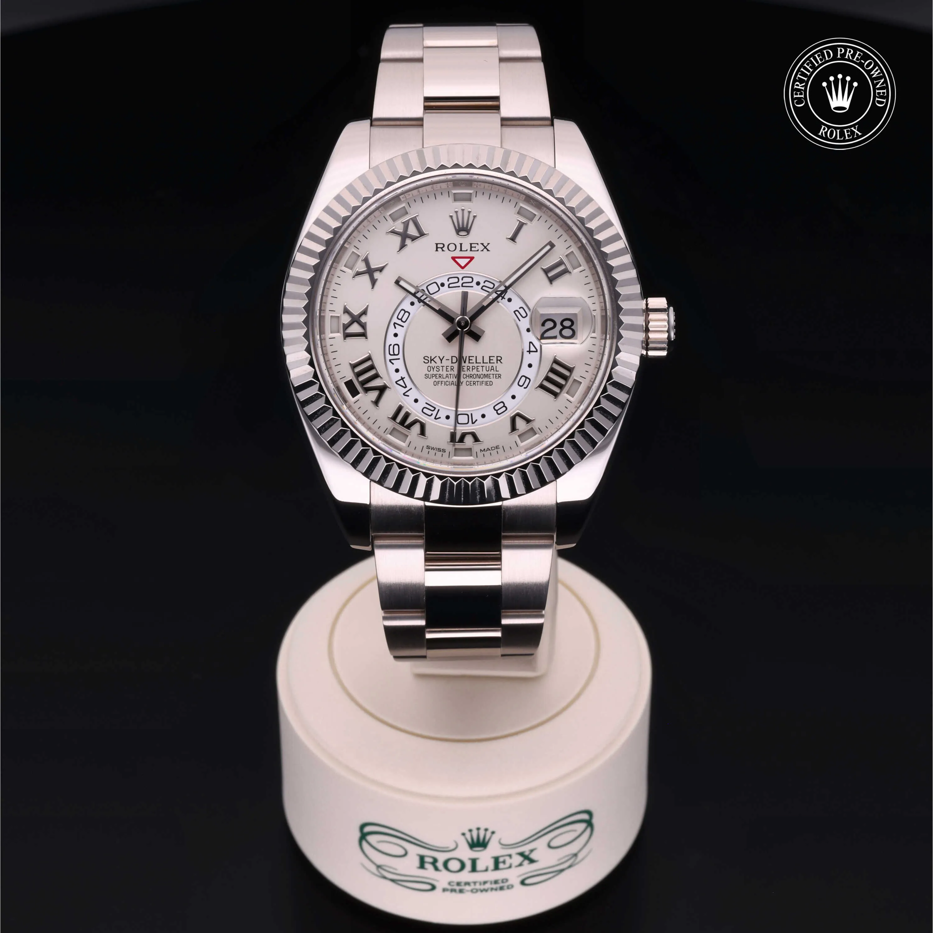 Rolex Sky-Dweller 326939 42mm White gold Ivory 1