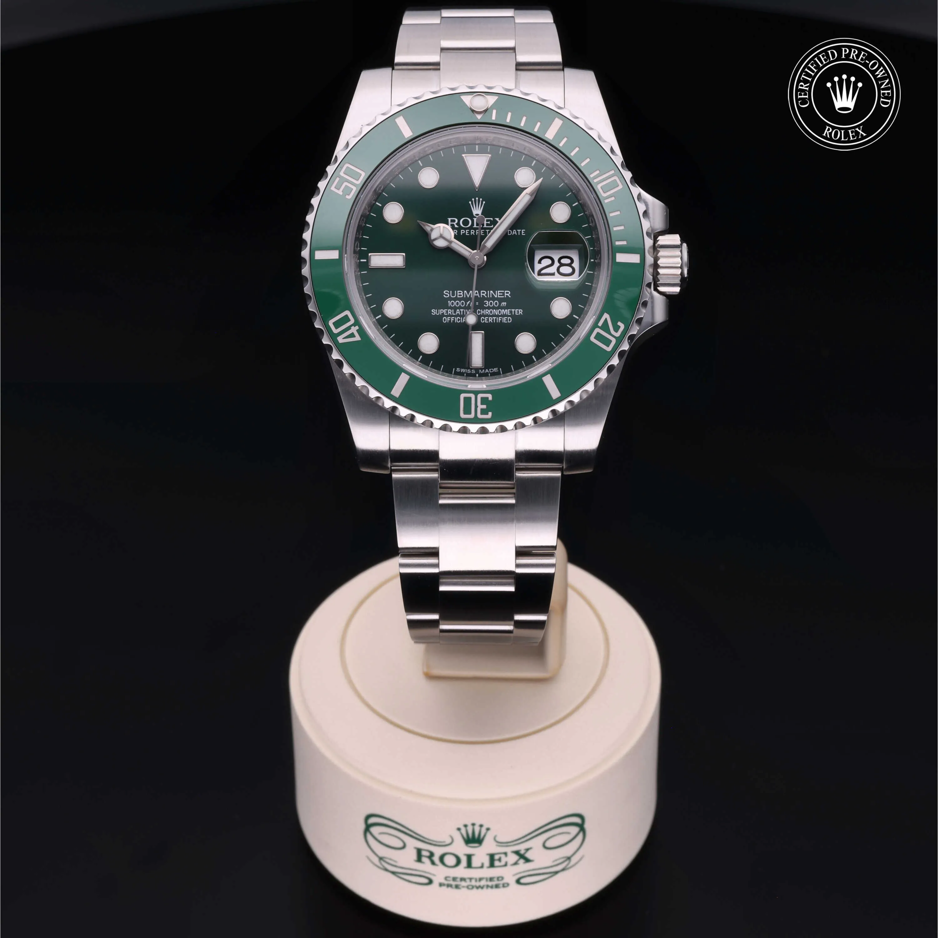 Rolex Submariner 116610LV 40mm Stainless steel Green 1