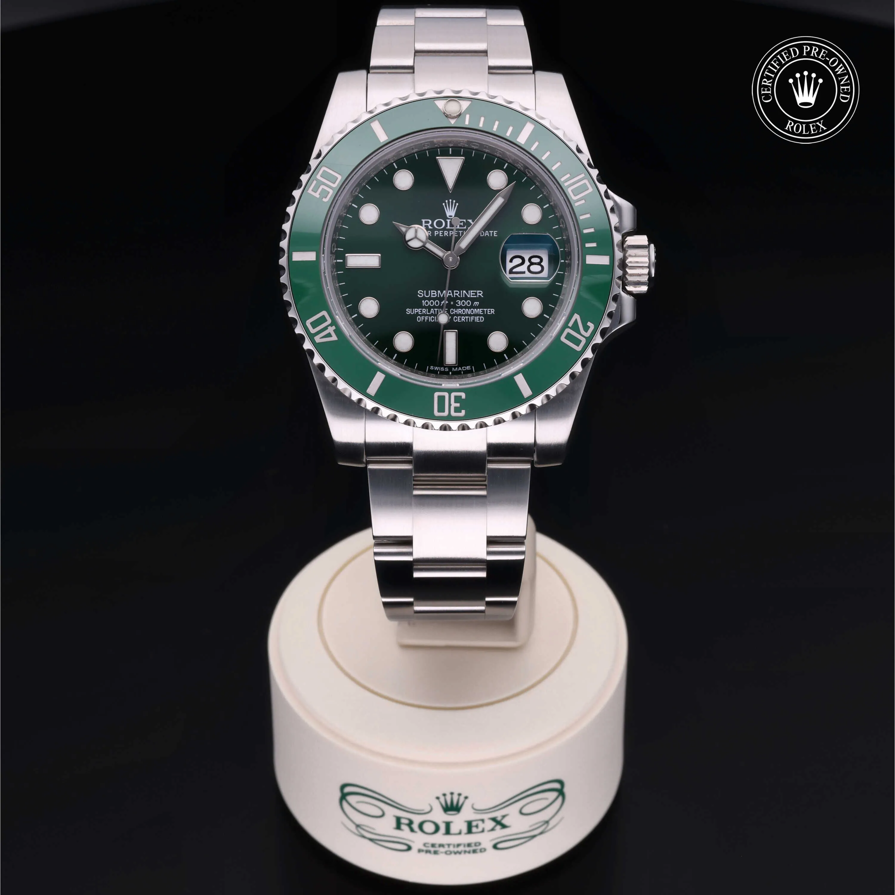 Rolex Submariner 116610LV 40mm Stainless steel Green 1