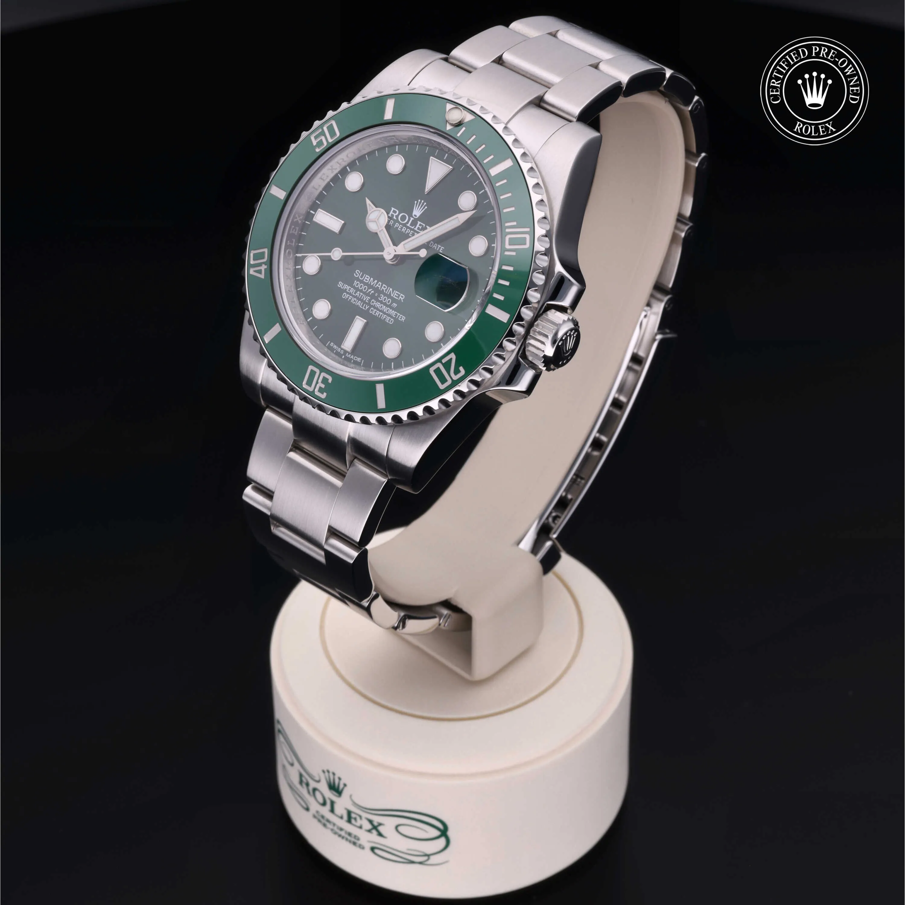 Rolex Submariner 116610LV 40mm Stainless steel Green 2