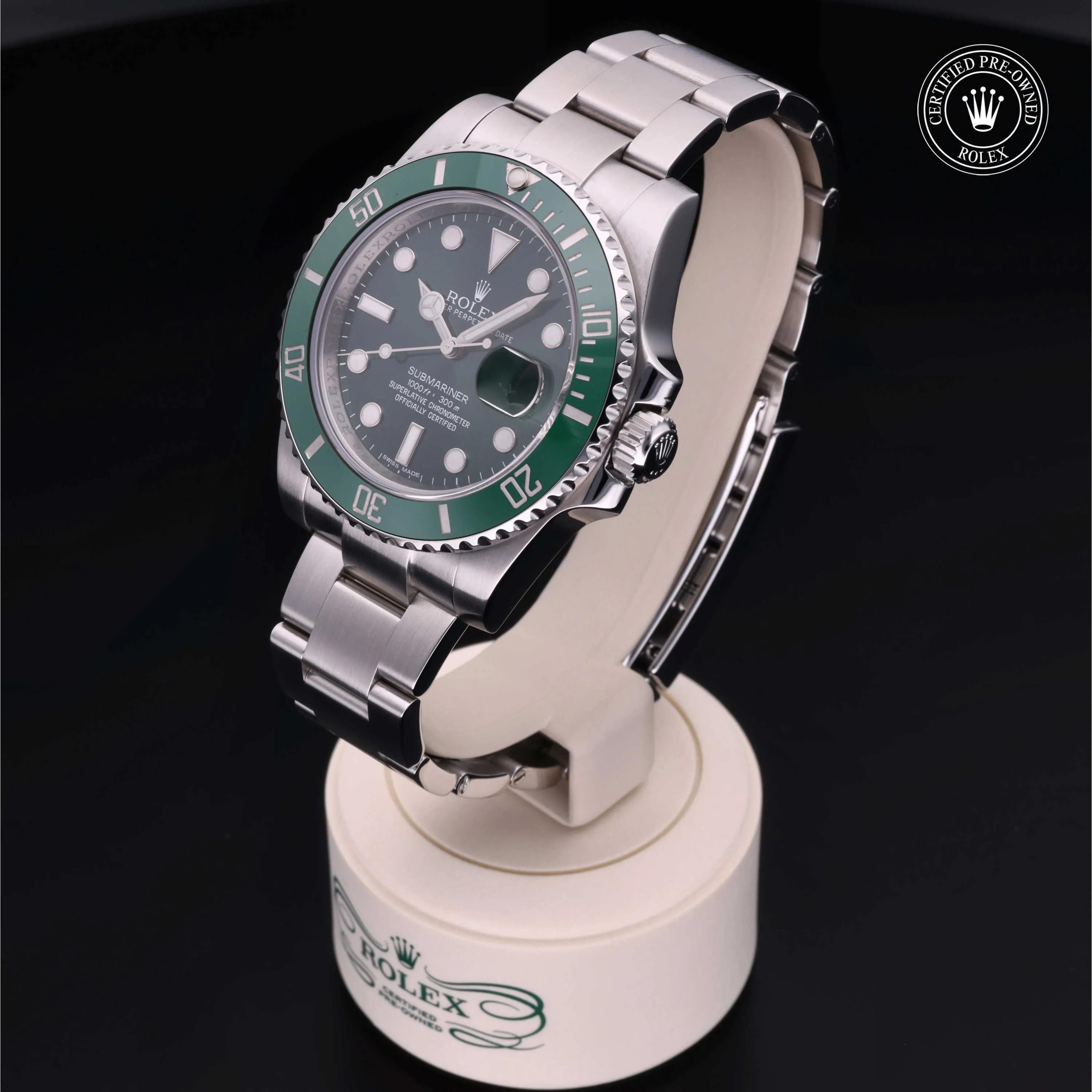 Rolex Submariner 116610LV 40mm Stainless steel Green 2