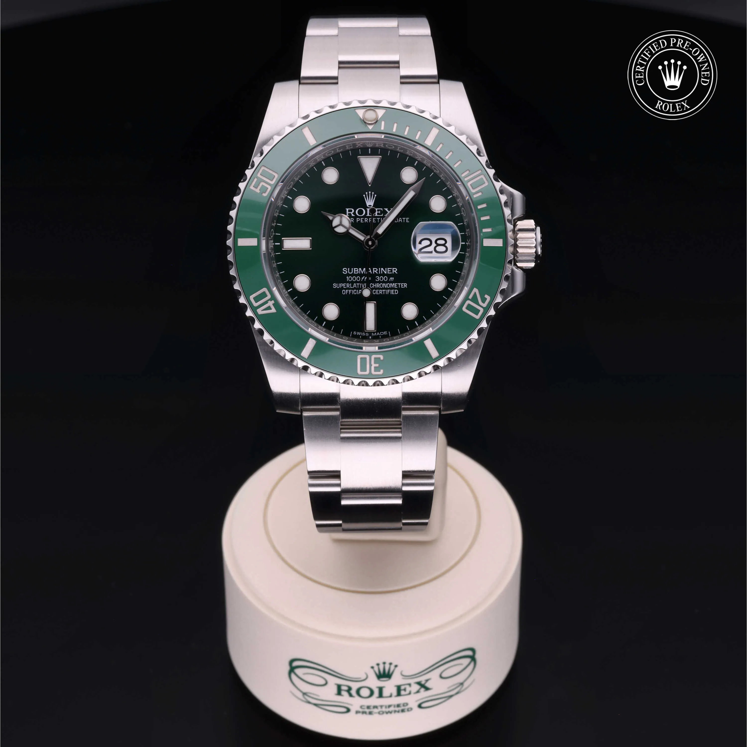 Rolex Submariner 116610LV 40mm Stainless steel Green 1