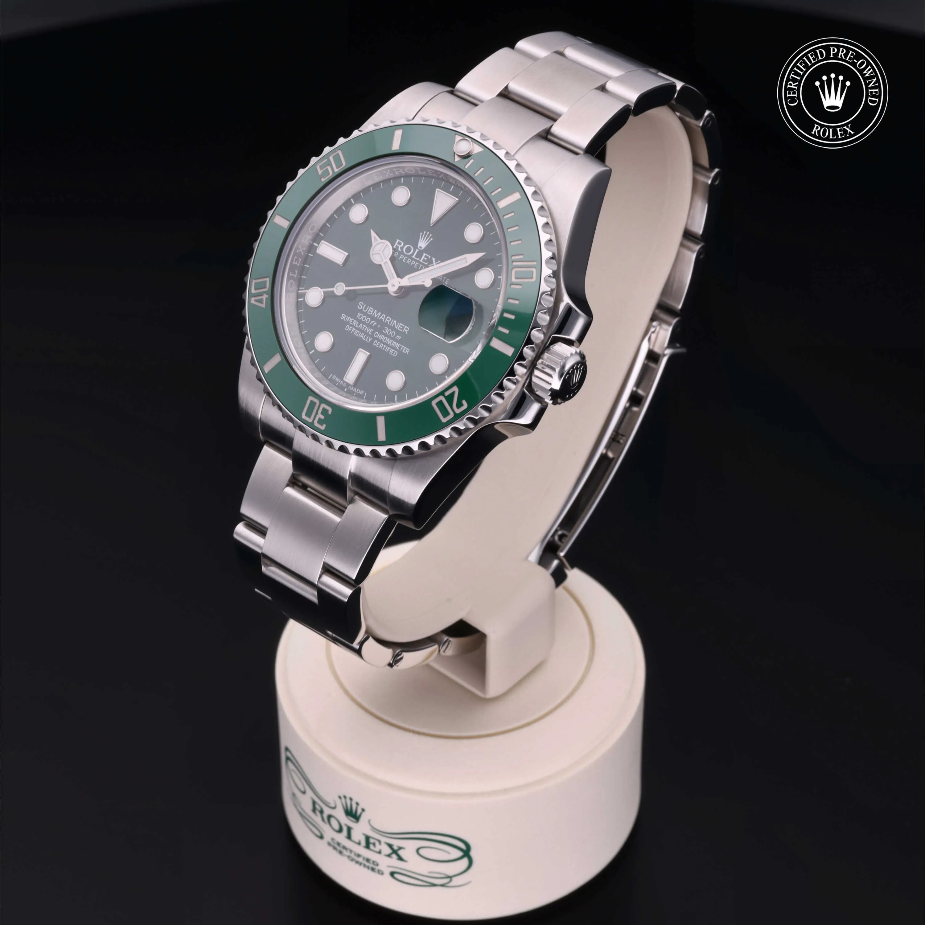 Rolex Submariner 116610LV 40mm Stainless steel Green 2