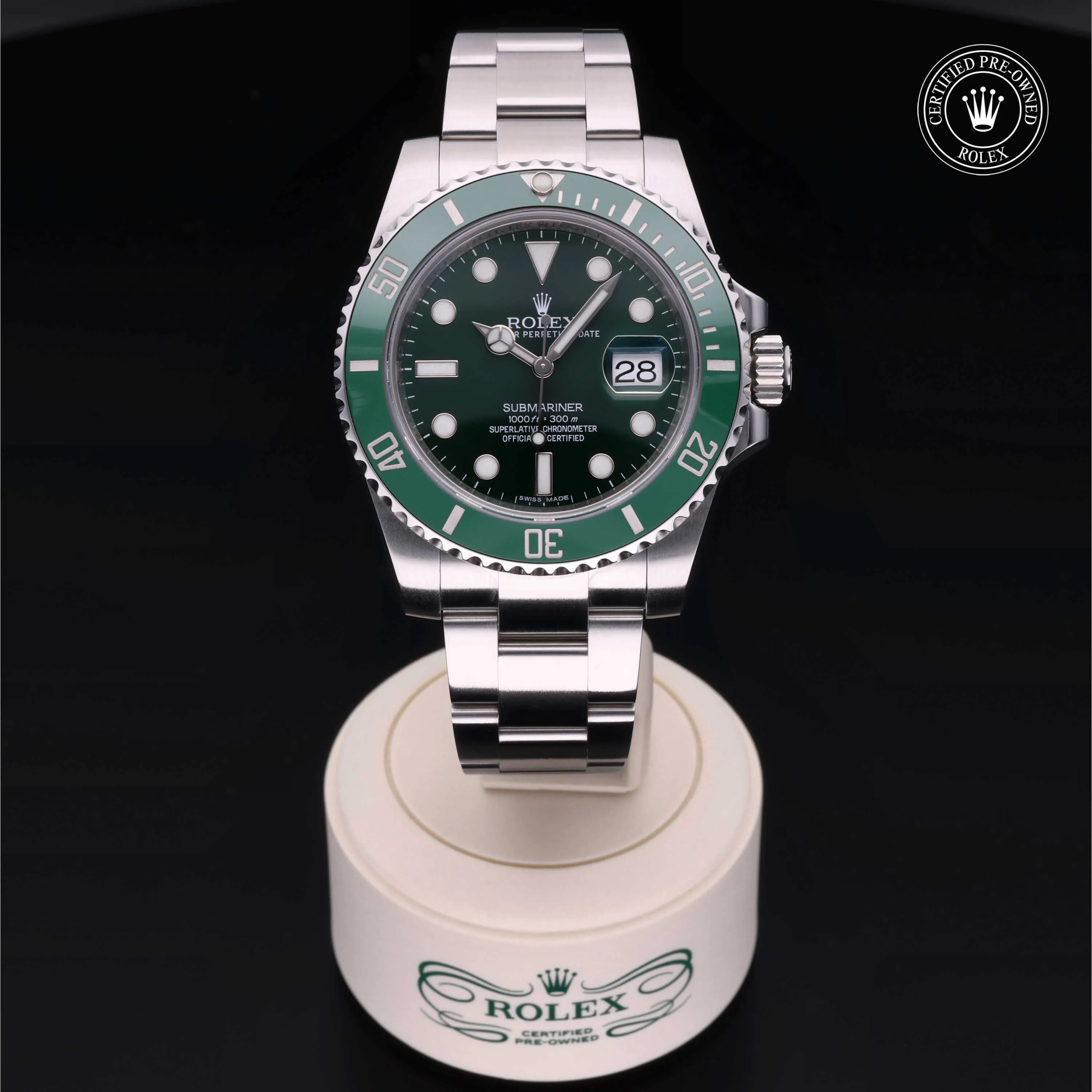 Rolex Submariner 116610LV 40mm Stainless steel Green 1