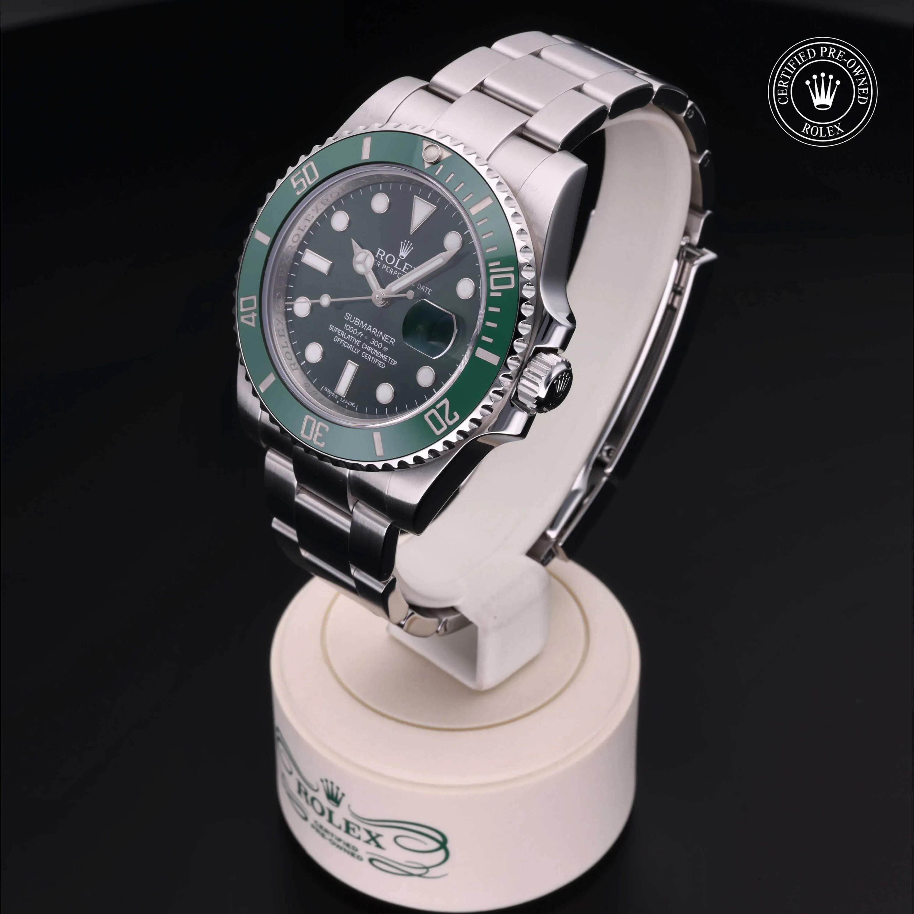 Rolex Submariner 116610LV 40mm Stainless steel Green 2