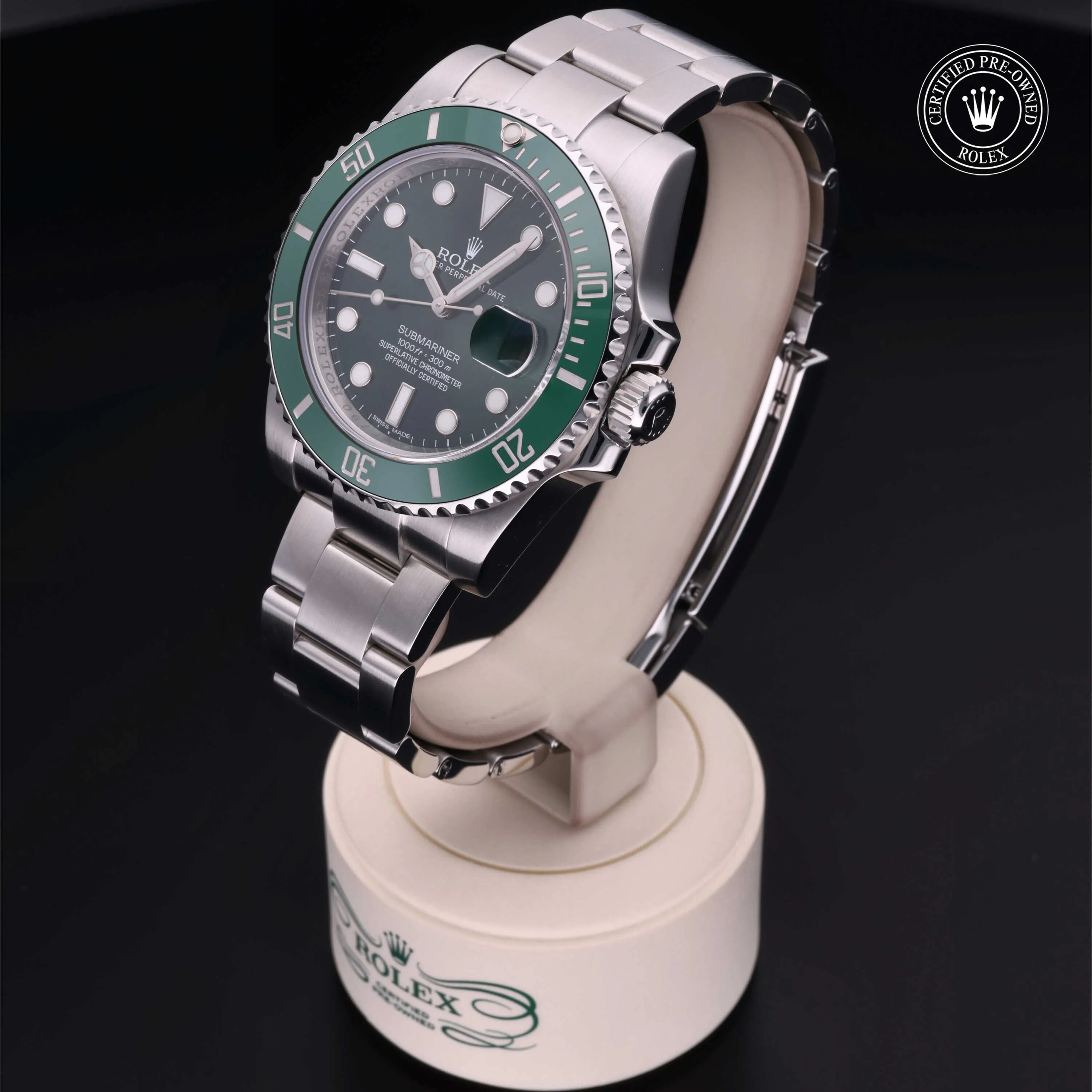 Rolex Submariner 116610LV 40mm Stainless steel Green 2