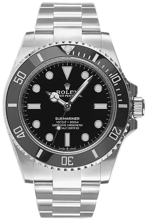 Rolex Submariner 124060 41mm Stainless steel Black