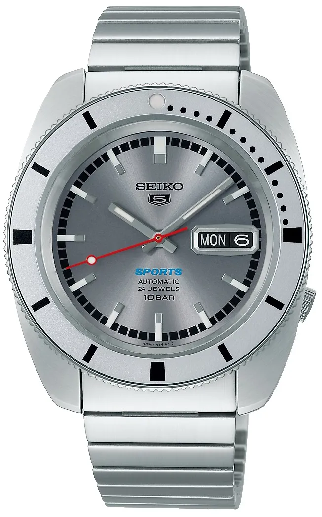 Seiko 5 Sports SRPL03K1 38.5mm Stainless steel Gray