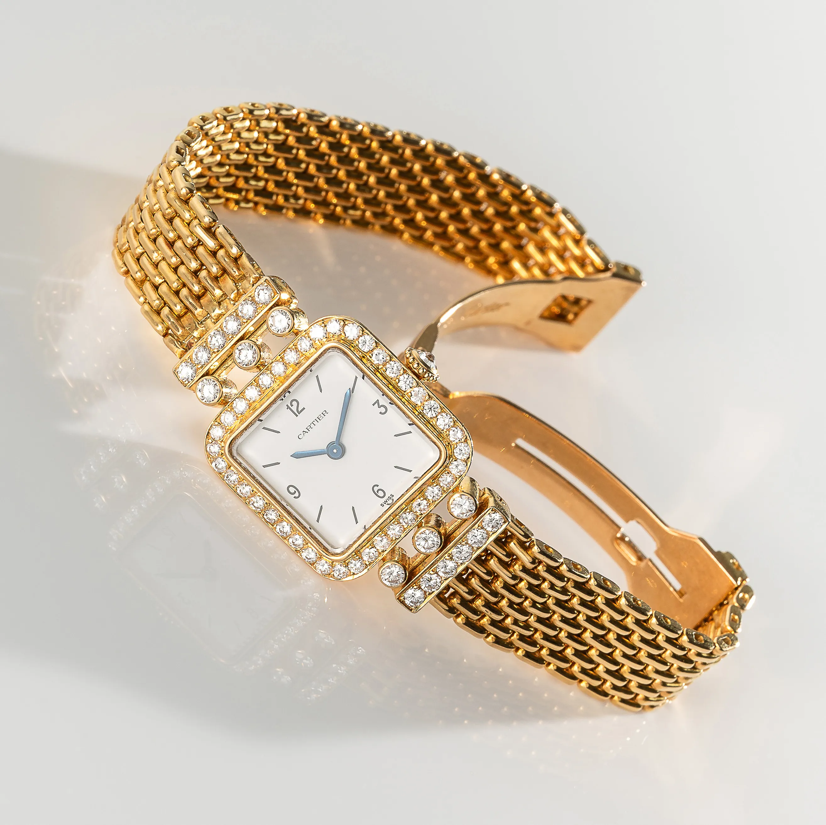 Vacheron Constantin 18002 34mm Yellow gold and Diamond