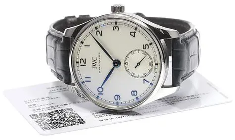 IWC Portugieser IW358304 40mm Stainless steel Silver 1