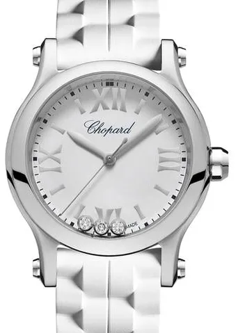 Chopard Happy Sport 278590-3001 30mm Stainless steel White