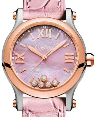 Chopard Happy Sport 278573-6011 36mm Rose gold