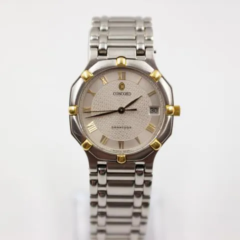 Concord Saratoga 30mm Yellow gold and Stainless steel Silver