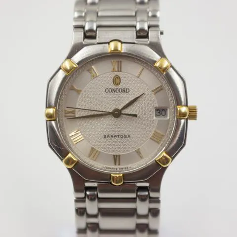 Concord Saratoga 30mm Yellow gold and Stainless steel Silver 5