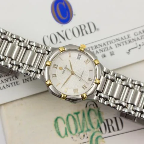 Concord Saratoga 30mm Yellow gold and Stainless steel Silver 11