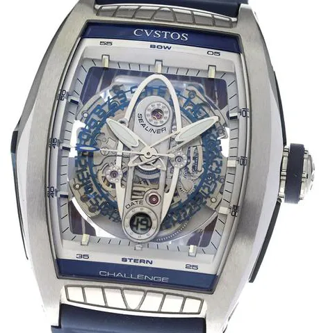 Cvstos CVT-SEA-ST 41mm Stainless steel Skeletonized