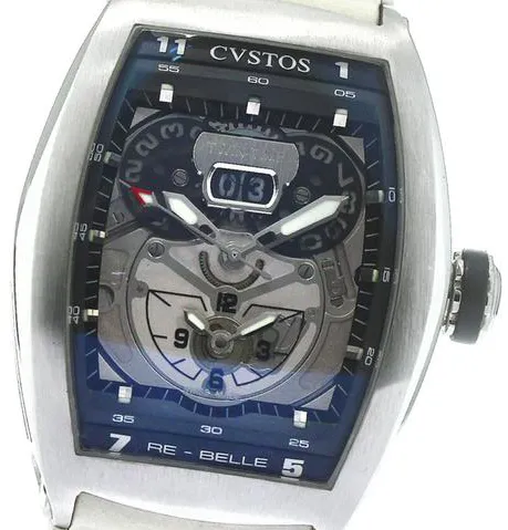 Cvstos CVT-RB-TW-T ST 36mm Stainless steel Silver