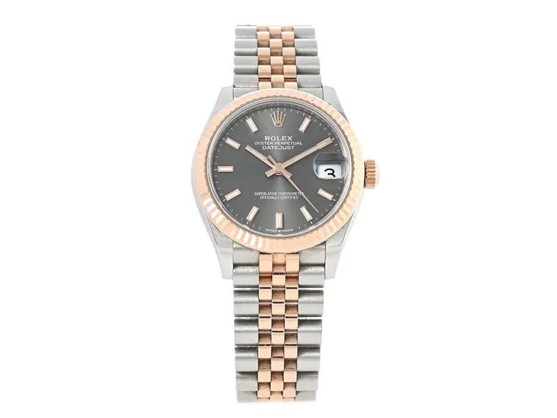 Rolex Datejust 31 278271 31mm Rose gold and Stainless steel Gray