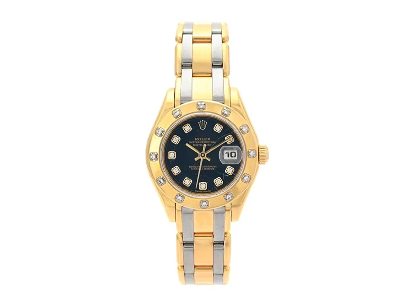 Rolex Lady-Datejust Pearlmaster 80318 29mm Yellow gold